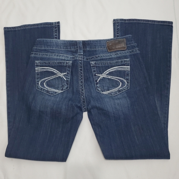 Silver JeansTuesday Lowrise Slim Bootcut Jeans 29 Waist - Picture 8 of 12